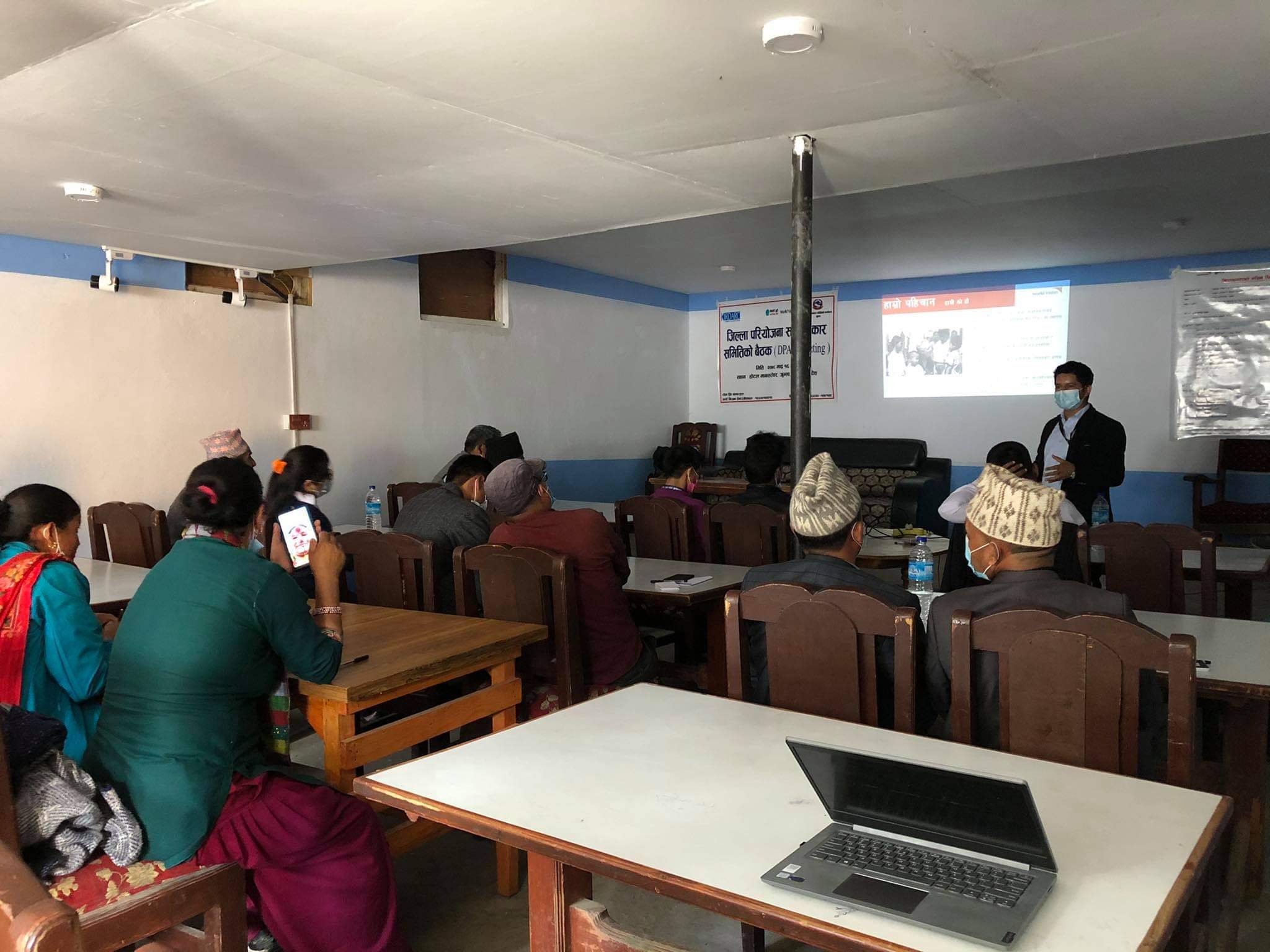 संयुक्त अनुगमनकाे समीक्षा गर्दै जिल्ला परियाेजना सल्लाहकार समितिकाे बैठकमा सम्पन्न