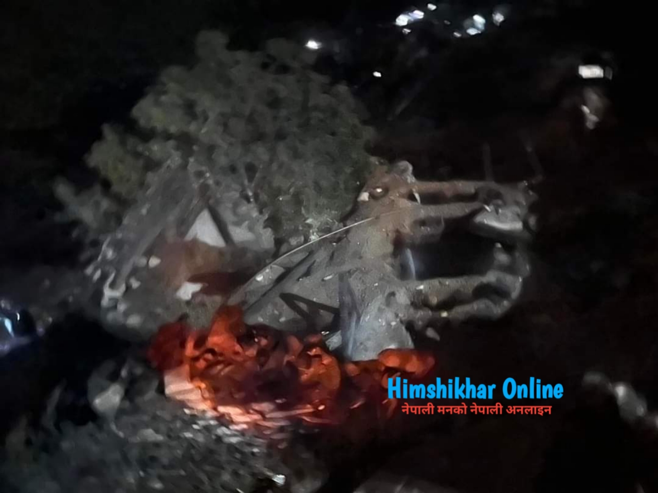 जुम्लाको तिलामा आगलागीबाट ४ जनाकाे मृत्युु