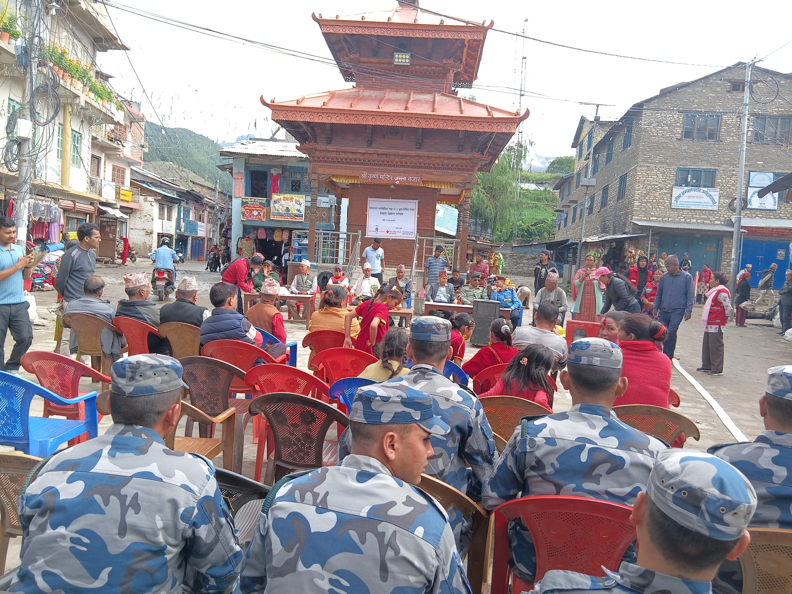 जोखिमयुक्त बजार क्षेत्रमा पहिलोपटक ‘फायर हाइड्रेन्ट’ जडान